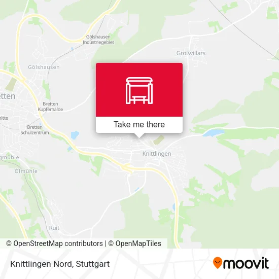 Карта Knittlingen Nord