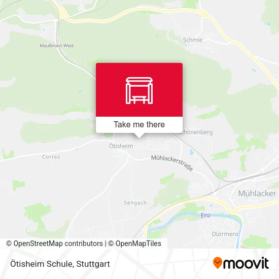 Карта Ötisheim Schule