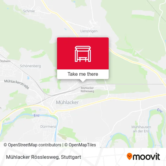 Карта Mühlacker Rösslesweg