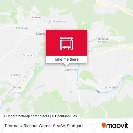 Карта Dürrmenz Richard-Wörner-Straße