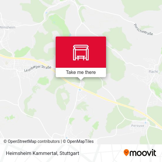 Карта Heimsheim Kammertal