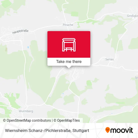 Карта Wiernsheim Schanz- / Pichlerstraße