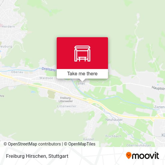 Карта Freiburg Hirschen