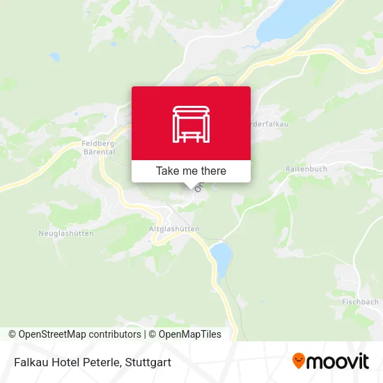 Карта Falkau Hotel Peterle