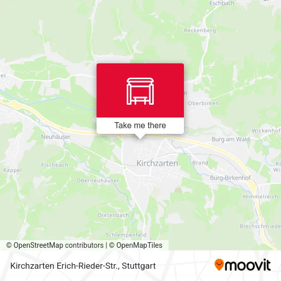 Карта Kirchzarten Erich-Rieder-Str.