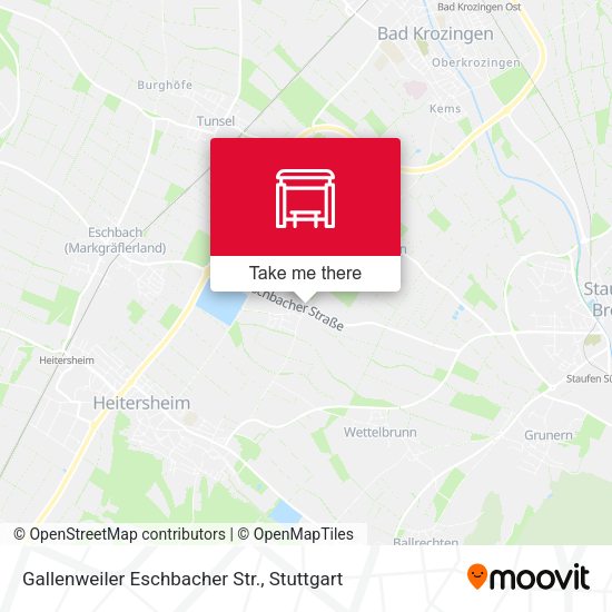 Карта Gallenweiler Eschbacher Str.