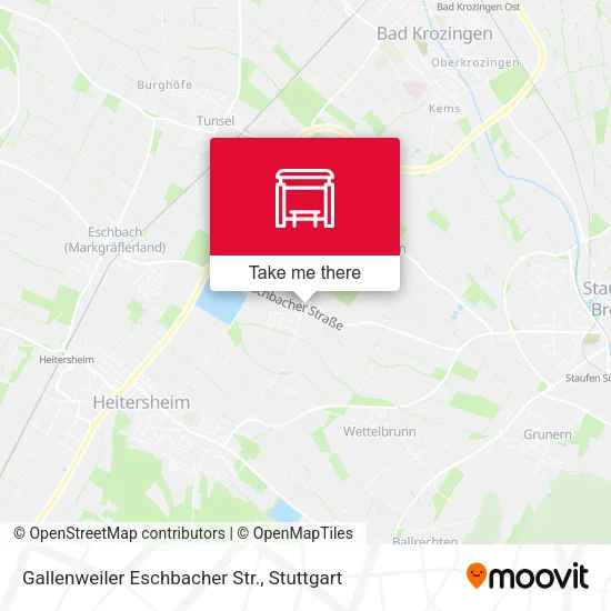 Карта Gallenweiler Eschbacher Str.