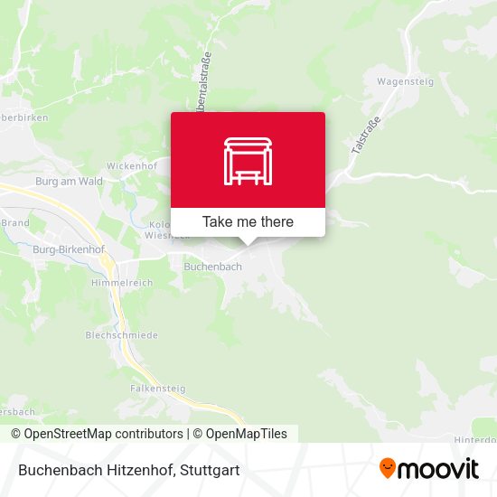 Карта Buchenbach Hitzenhof