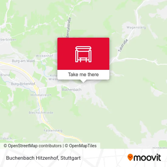Карта Buchenbach Hitzenhof