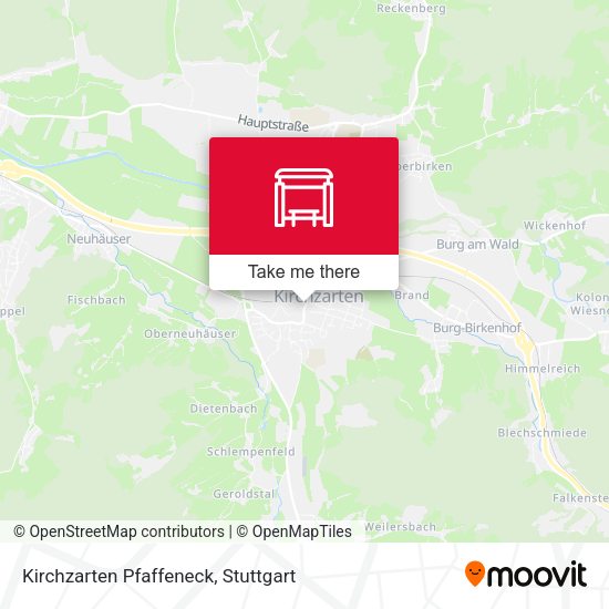 Карта Kirchzarten Pfaffeneck