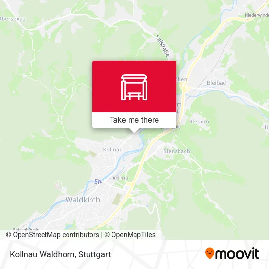 Карта Kollnau Waldhorn
