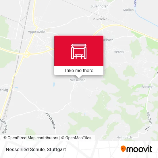 Карта Nesselried Schule