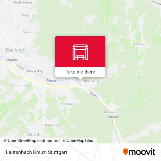 Карта Lautenbach Kreuz