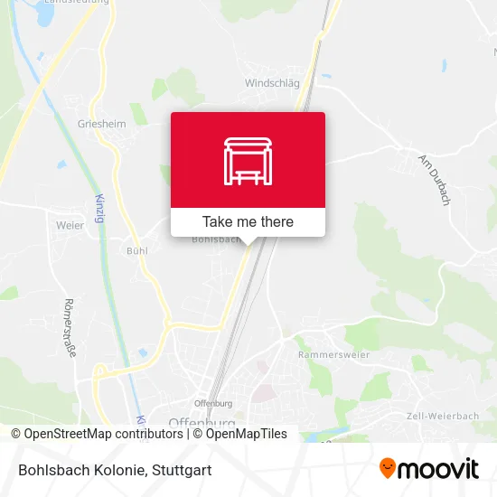 Карта Bohlsbach Kolonie