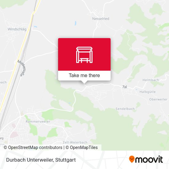 Карта Durbach Unterweiler
