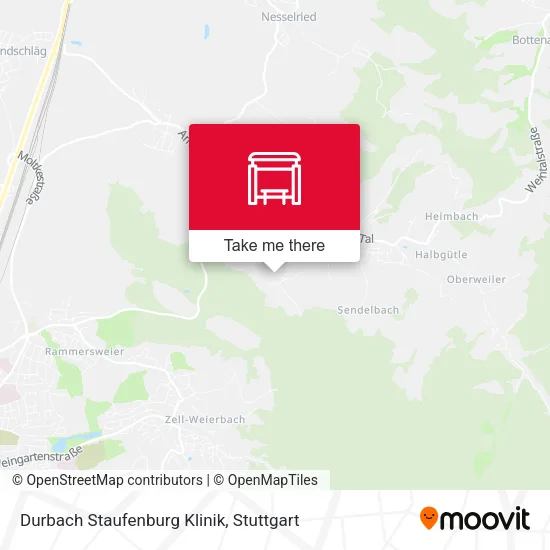 Карта Durbach Staufenburg Klinik