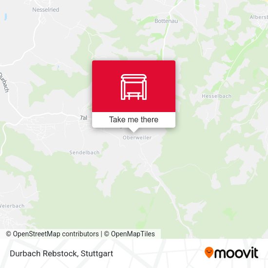 Карта Durbach Rebstock