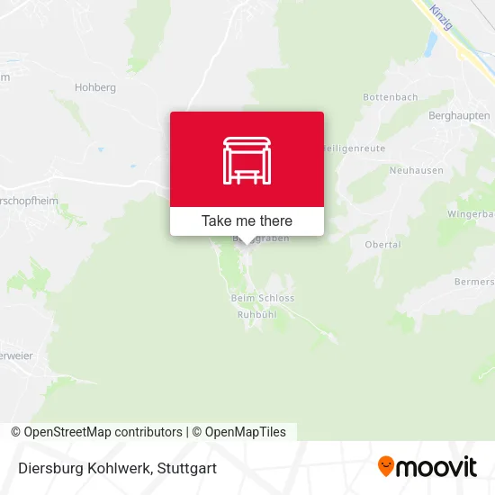 Карта Diersburg Kohlwerk
