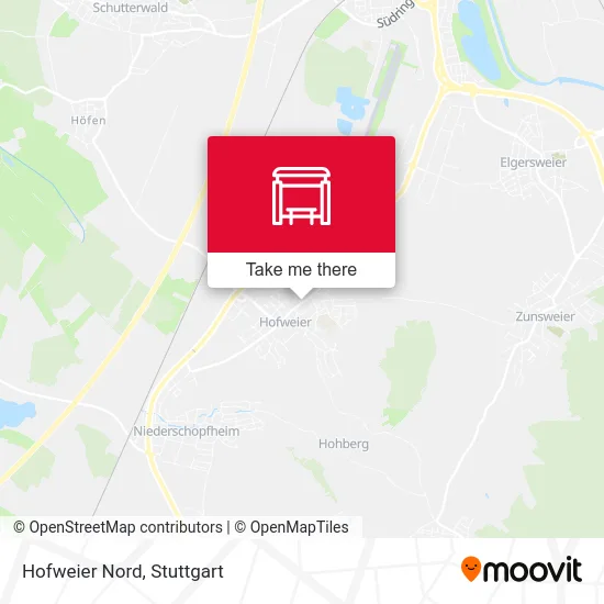 Карта Hofweier Nord
