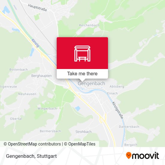 Карта Gengenbach