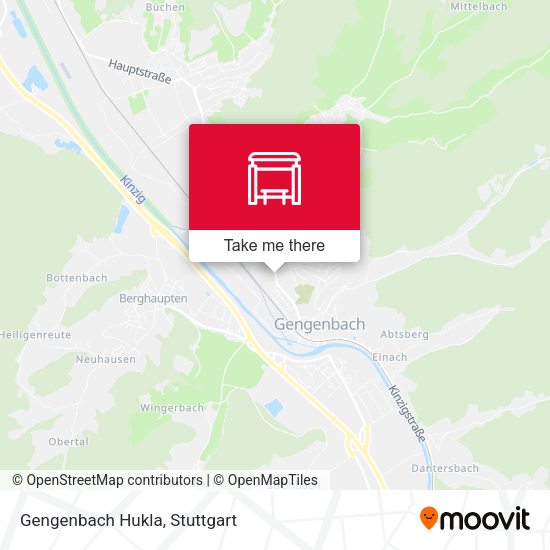 Карта Gengenbach Hukla