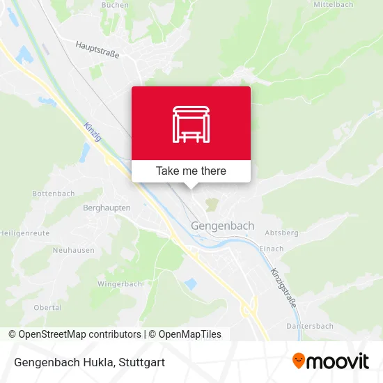 Карта Gengenbach Hukla