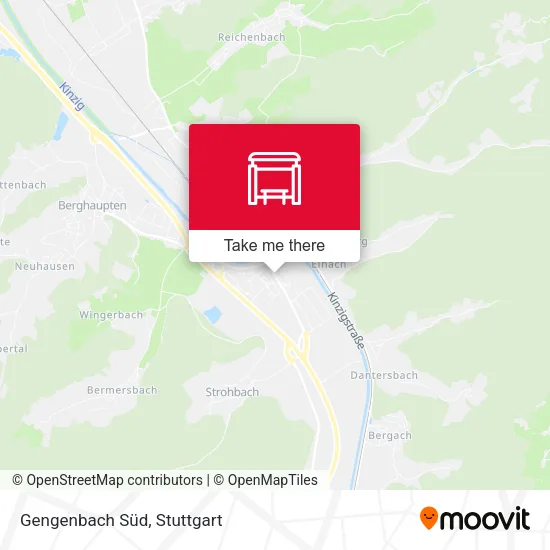 Карта Gengenbach Süd