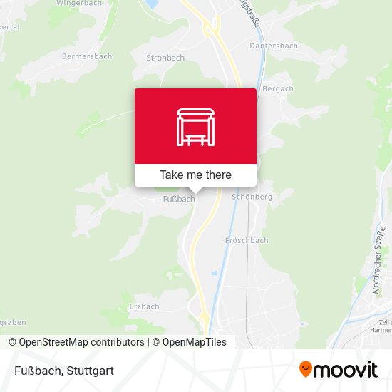Карта Fußbach
