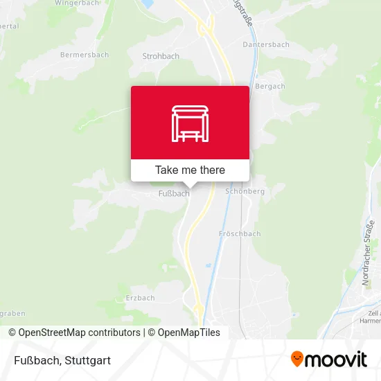 Карта Fußbach