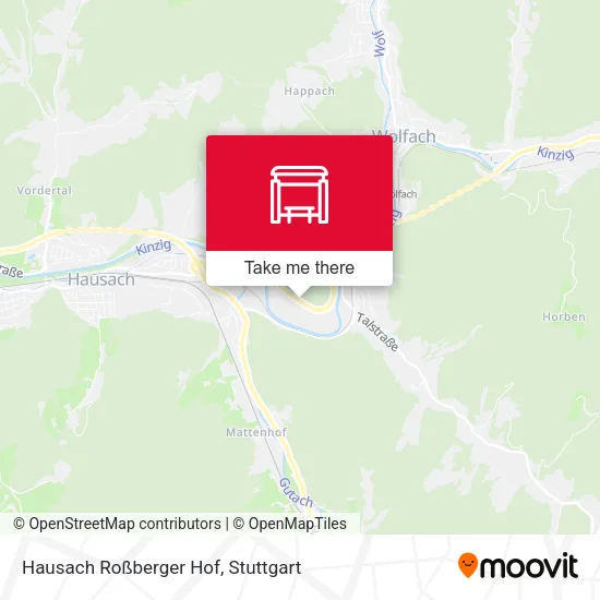 Карта Hausach Roßberger Hof