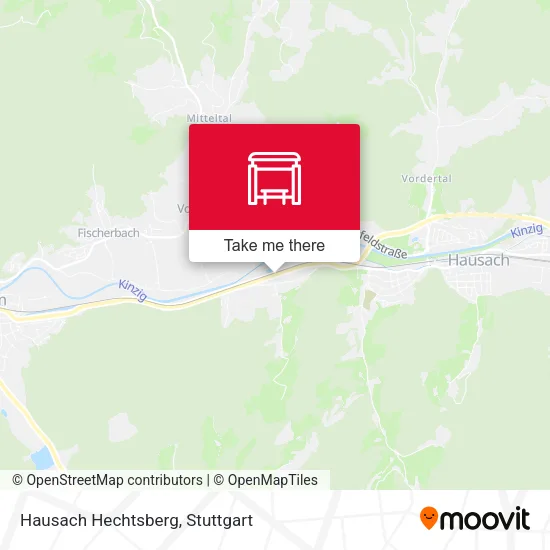 Карта Hausach Hechtsberg