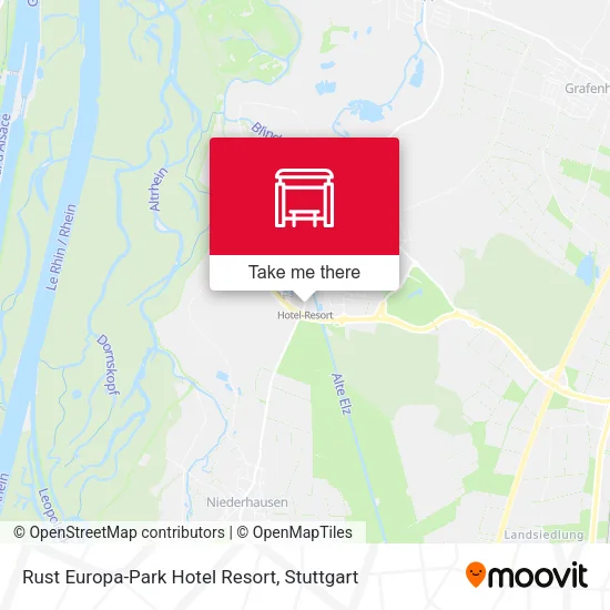 Карта Rust Europa-Park Hotel Resort