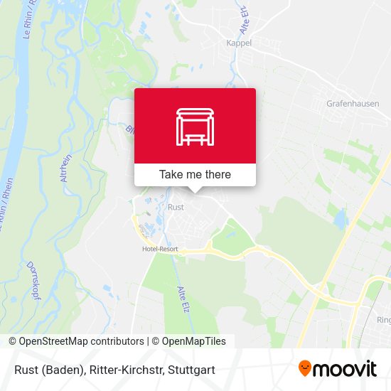 Карта Rust (Baden), Ritter-Kirchstr