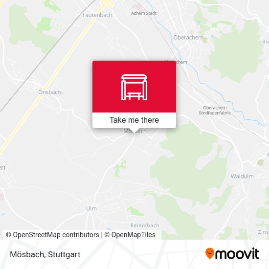 Карта Mösbach
