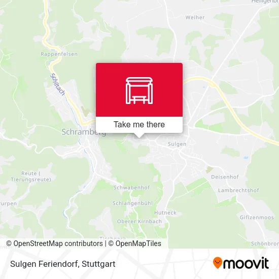 Карта Sulgen Feriendorf