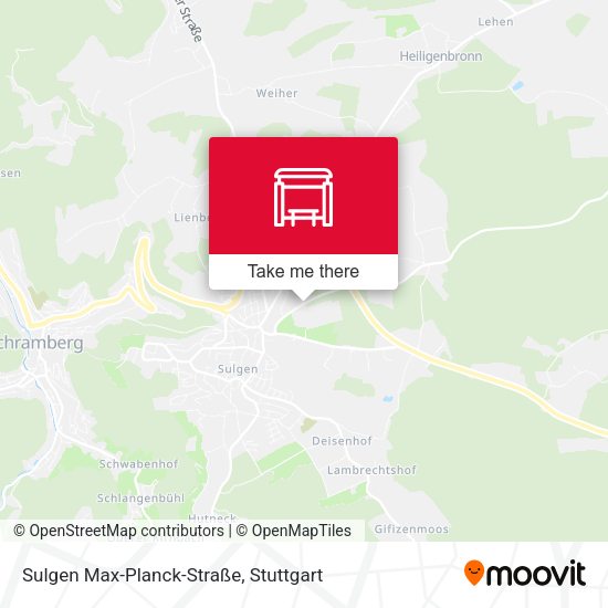 Карта Sulgen Max-Planck-Straße