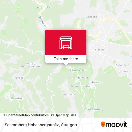 Карта Schramberg Hohenbergstraße