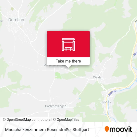 Карта Marschalkenzimmern Rosenstraße