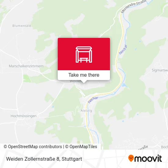 Карта Weiden Zollernstraße 8