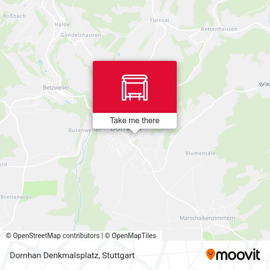 Карта Dornhan Denkmalsplatz