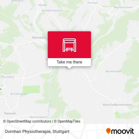 Карта Dornhan Physiotherapie