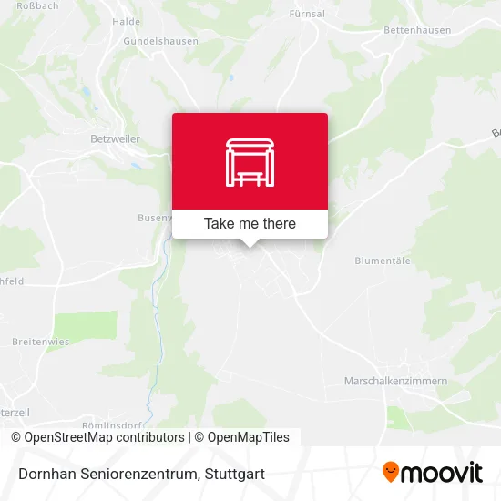 Карта Dornhan Seniorenzentrum