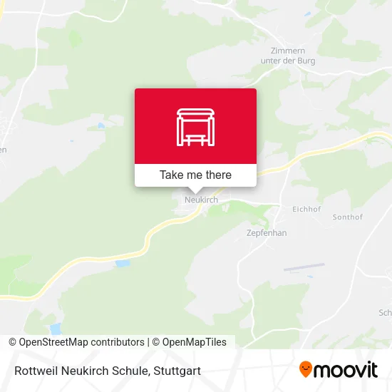 Карта Rottweil Neukirch Schule