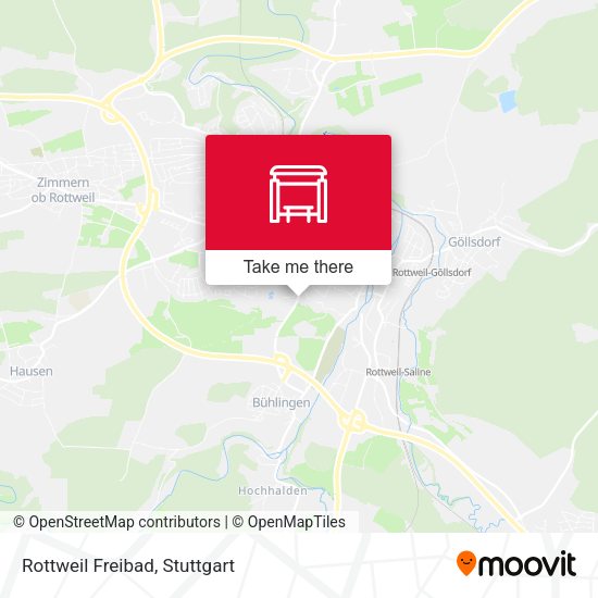 Карта Rottweil Freibad