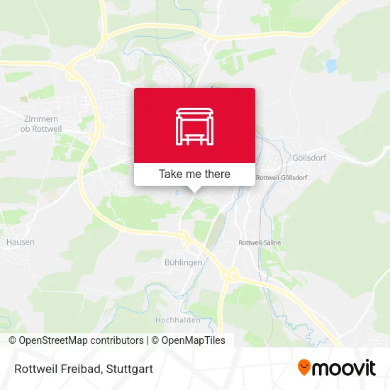 Карта Rottweil Freibad