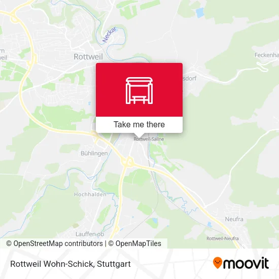 Карта Rottweil Wohn-Schick