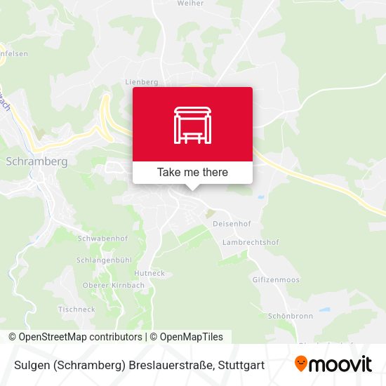 Карта Sulgen (Schramberg) Breslauerstraße