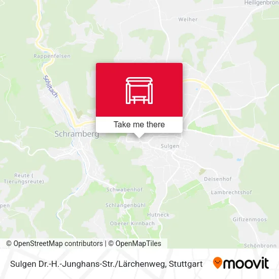 Карта Sulgen Dr.-H.-Junghans-Str. / Lärchenweg