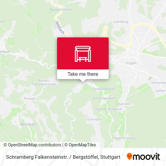 Карта Schramberg Falkensteinstr. / Bergstöffel