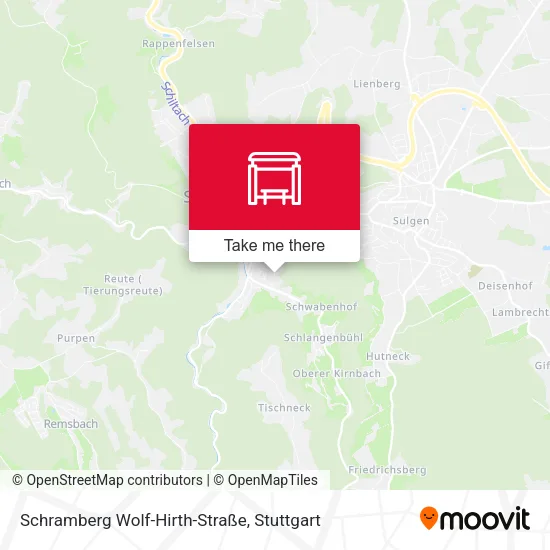 Карта Schramberg Wolf-Hirth-Straße